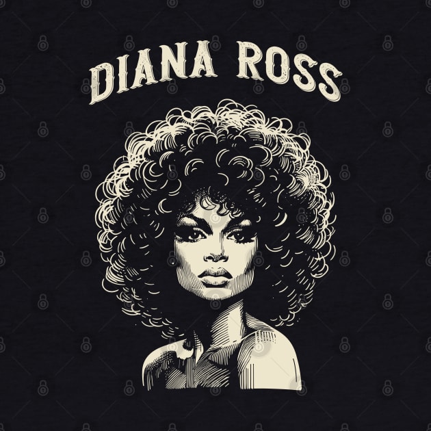 Diana Ross by Yopi